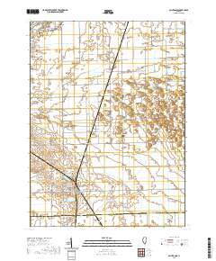 Saint Anne 2021 topographic map thumbnail