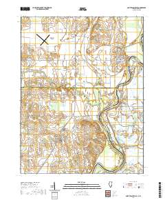 Saint Francisville 2021 topographic map thumbnail