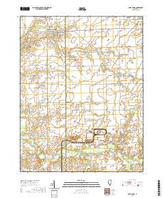 Saint Libory 2021 topographic map thumbnail