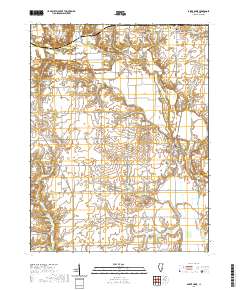 Sainte Marie 2021 topographic map thumbnail