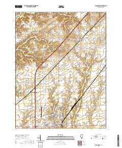 Salem North 2021 topographic map thumbnail