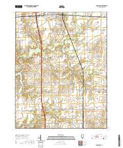 Salem South 2021 topographic map thumbnail