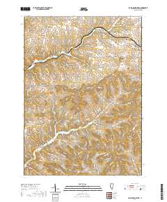 Scales Mound West 2021 topographic map thumbnail