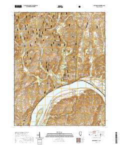 Shetlerville 2021 topographic map thumbnail