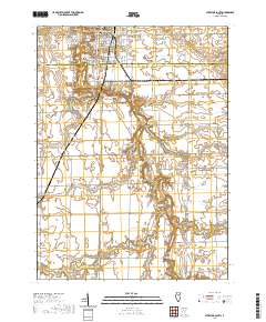 Streator South 2021 topographic map thumbnail