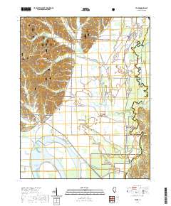 Tamms 2021 topographic map thumbnail