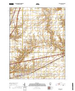 Teutopolis 2021 topographic map thumbnail