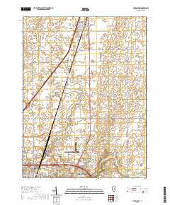Thomasboro 2021 topographic map thumbnail