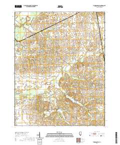 Thompsonville 2021 topographic map thumbnail