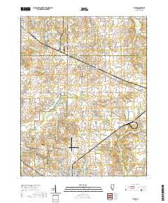 Tilden 2021 topographic map thumbnail