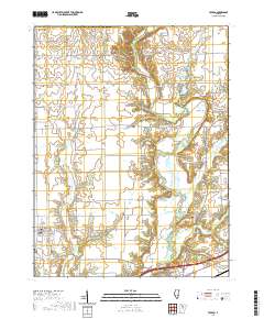Toledo 2021 topographic map thumbnail