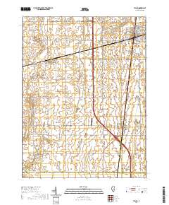 Tolono 2021 topographic map thumbnail