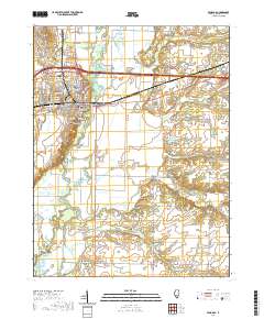 Vandalia 2021 topographic map thumbnail