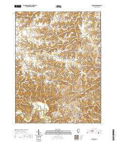 Versailles 2021 topographic map thumbnail
