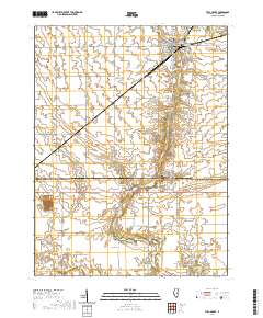 Villa Grove 2021 topographic map thumbnail