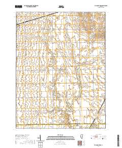 Villa Grove NW 2021 topographic map thumbnail