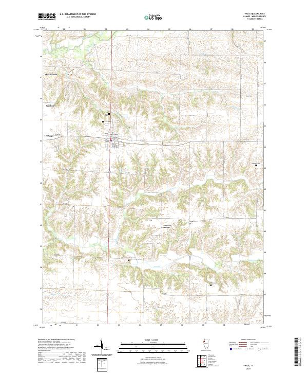 Viola 2021 topographic map thumbnail