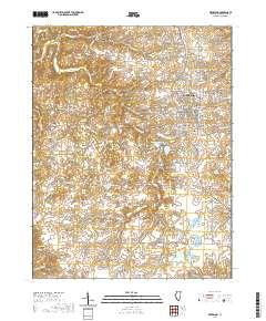 Waterloo 2021 topographic map thumbnail