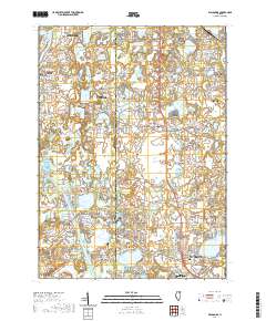 Wauconda 2021 topographic map thumbnail