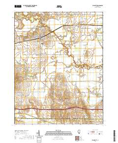 Wayne City 2021 topographic map thumbnail