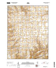 Waynesville East 2021 topographic map thumbnail