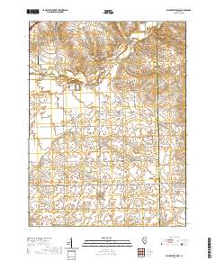 Waynesville West 2021 topographic map thumbnail