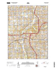 Wheaton 2021 topographic map thumbnail
