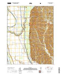 Wolf Lake 2021 topographic map thumbnail