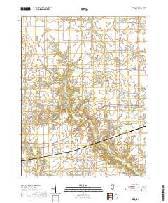 Xenia NE 2021 topographic map thumbnail
