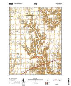 Clarksville 2021 topographic map thumbnail