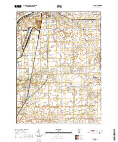 Elwood 2021 topographic map thumbnail
