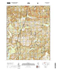 Glendale 2021 topographic map thumbnail