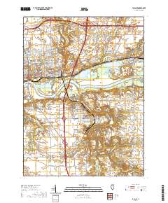 La Salle 2021 topographic map thumbnail