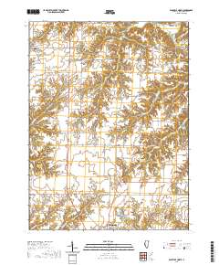 Rushville North 2021 topographic map thumbnail