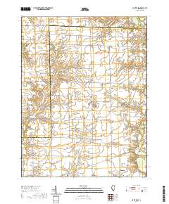 Saint Rose 2021 topographic map thumbnail