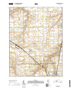 Virden North 2021 topographic map thumbnail