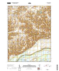 Astoria 2021 topographic map thumbnail