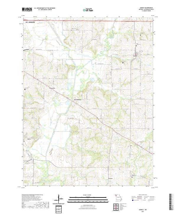 Agency topographic map thumbnail