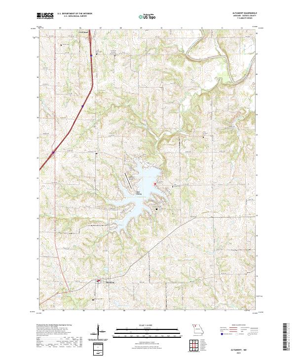 Altamont topographic map thumbnail