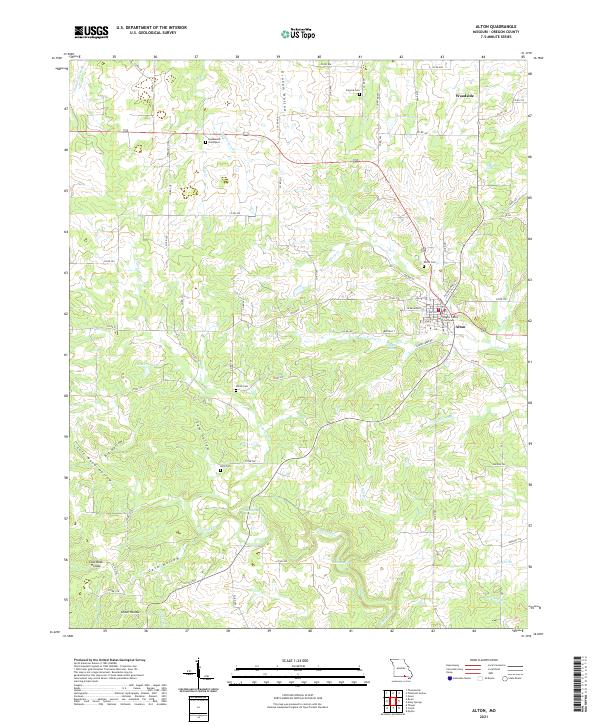 Alton topographic map thumbnail