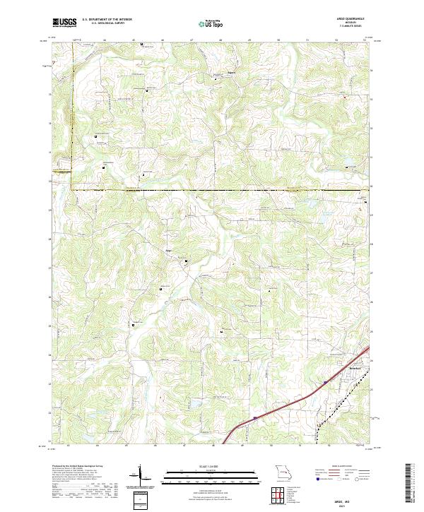 Argo topographic map thumbnail