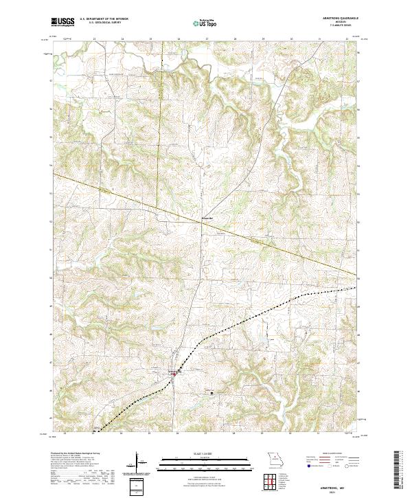 Armstrong topographic map thumbnail