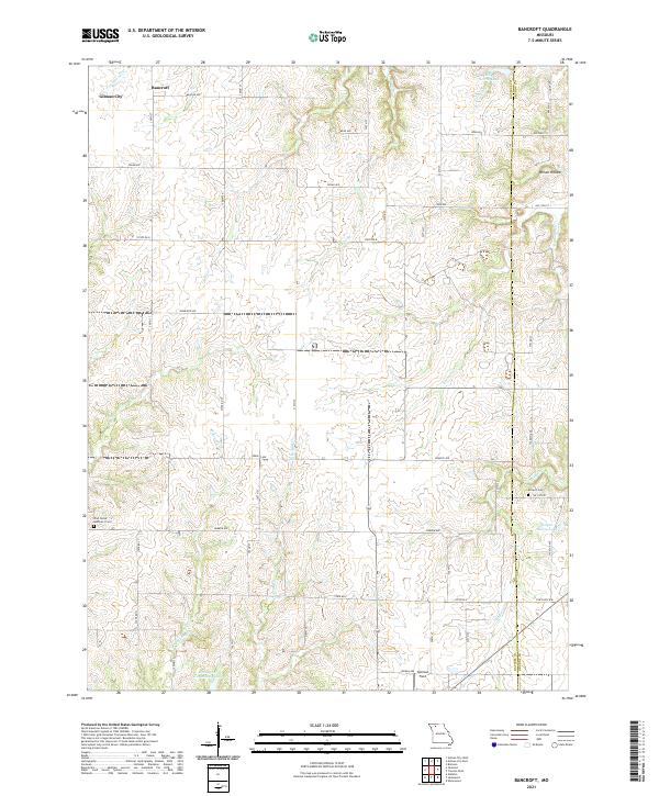 Bancroft topographic map thumbnail
