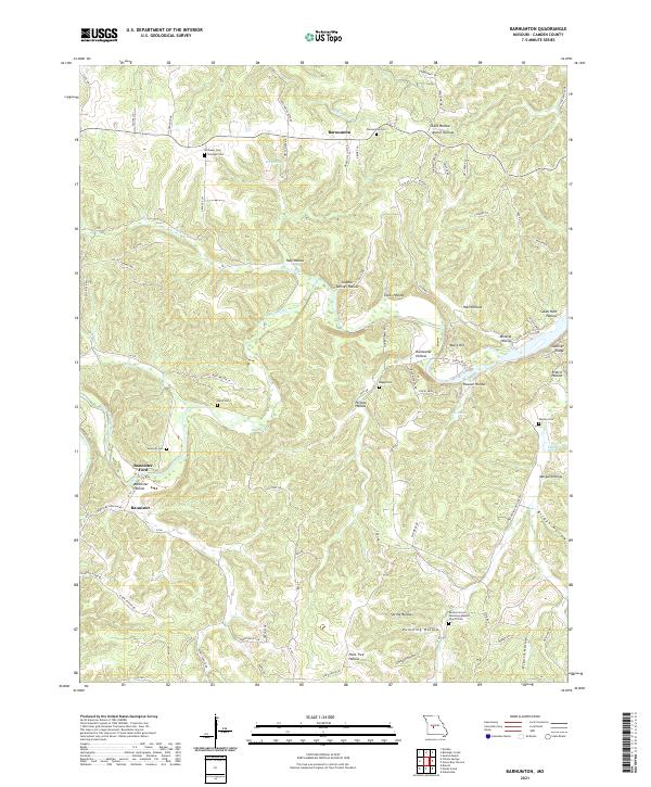 Barnumton topographic map thumbnail