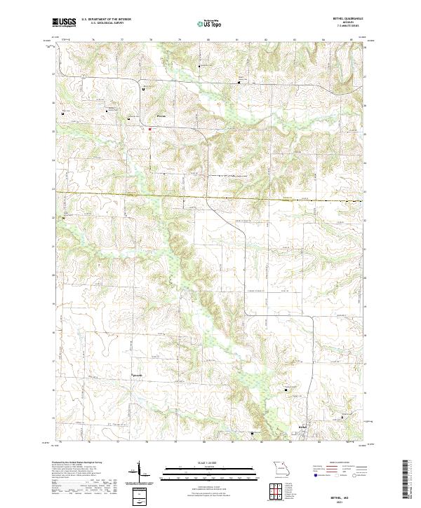 Bethel topographic map thumbnail