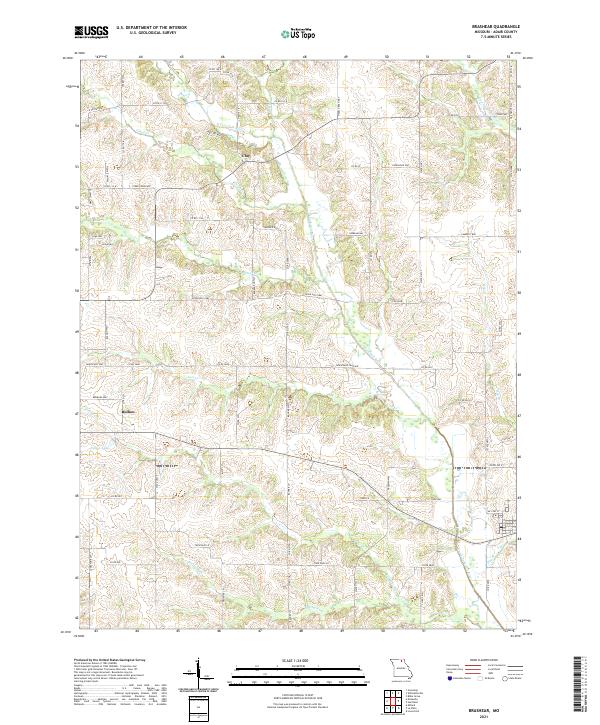 Brashear topographic map thumbnail
