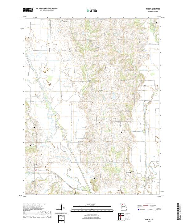 Brimson topographic map thumbnail