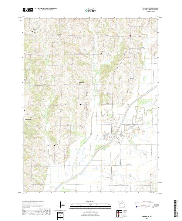 Bynumville topographic map thumbnail