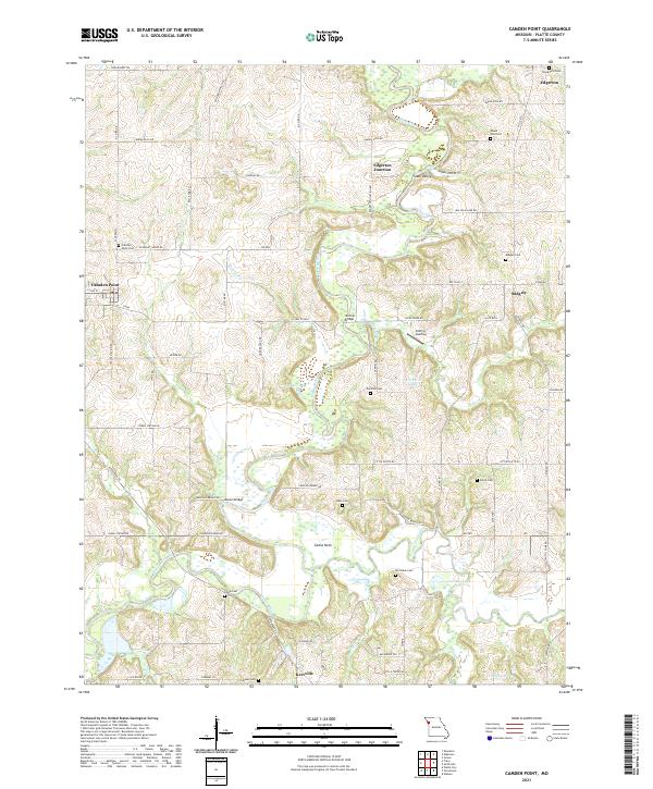 Camden Point topographic map thumbnail