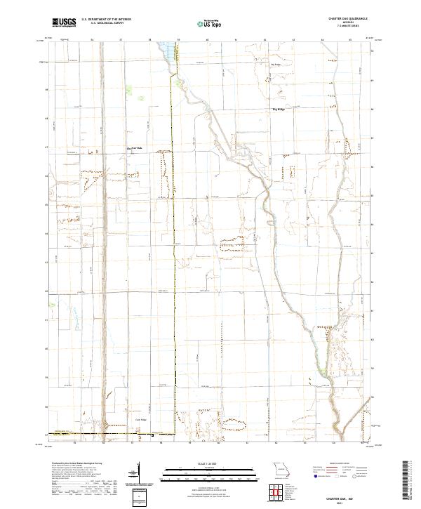 Charter Oak topographic map thumbnail